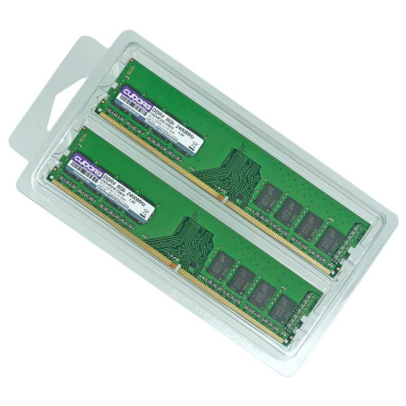 Оперативна пам'ять DDR4 2400 16Gb (kit 2x8Gb) для ПК 1.2v PC4-19200 CKD4F24C15N/16