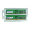 Оперативна пам'ять DDR4 2400 16Gb (kit 2x8Gb) для ПК 1.2v PC4-19200 CKD4F24C15N/16