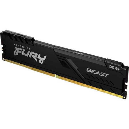 Оперативна пам'ять DDR4 16Gb 2666MHz PC4 21300 Kingston Fury KF426C16BB/16 Beast Black