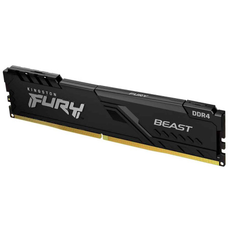 Оперативна пам'ять DDR4 16Gb 3200MHz PC4 25600 Kingston Fury KF432C16BB1/16 Beast Black