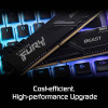 Оперативна пам'ять DDR4 32Gb 2666MHz PC4 21300 Kingston Fury KF426C16BBK2/32 Beast Black (Kit of 2x16)