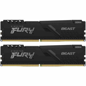 DDR4 16Gb 3200MHz PC4 25600 Kingston Fury KF432C16BBK2/16 Beast Black (Kit of 2x8) - 1 
