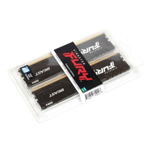 DDR4 16Gb 3200MHz PC4 25600 Kingston Fury KF432C16BBK2/16 Beast Black (Kit of 2x8) - 2 