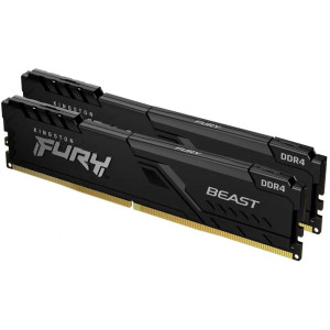 DDR4 32Gb 3200MHz PC4 25600 Kingston Fury KF432C16BB1K2/32 Beast Black (Kit of 2x16) - 2 