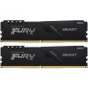 Оперативна пам'ять DDR4 32Gb 3200MHz PC4 25600 Kingston Fury KF432C16BB1K2/32 Beast Black (Kit of 2x16)