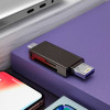 USB картридер для microSD Type-C - зчитувач SD карт пам'яті (кардрідер) CR023