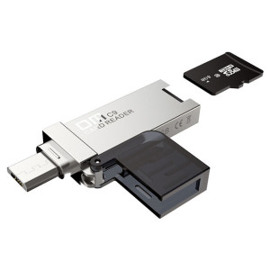 USB картридер microsd - переходник микро сд на юсб CR009 - 1 