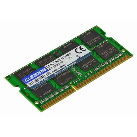 Оперативна пам'ять SODIMM DDR3L 1333 8Gb для ноутбука 1.35v PC3L-10600 CB13D3LS9/8