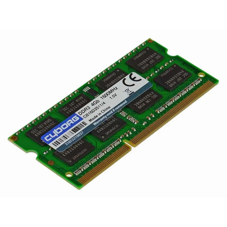 Оперативна пам'ять SODIMM DDR3 1600 4Gb для ноутбука 1.5v PC3-12800 CB16D3S11/4