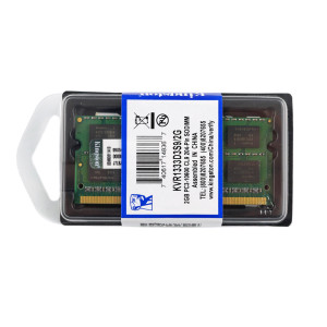 SODIMM DDR3 1333 2Gb для ноутбука 1.5v PC3-10600 KVR1333D3S9/2G - 2 