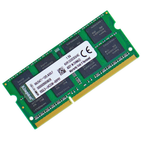 Оперативна пам'ять SODIMM DDR3 1333 4Gb для ноутбука 1.5v PC3-10600 KVR1333D3S9/4G