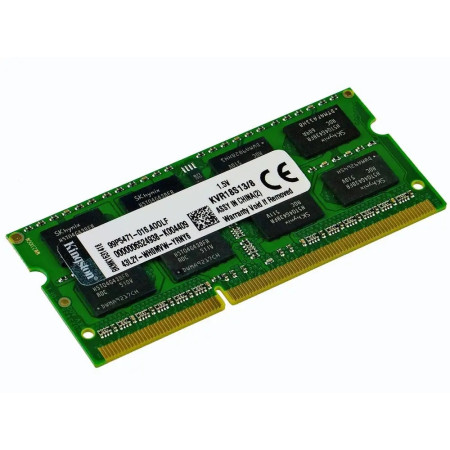 Оперативна пам'ять SODIMM DDR3 1866 8Gb для ноутбука 1.5v PC3-14900 KVR18S13/8