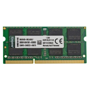 SODIMM DDR3L 1600 8Gb для ноутбука 1.35v PC3L-12800 KVR16LS11/8 - 1 