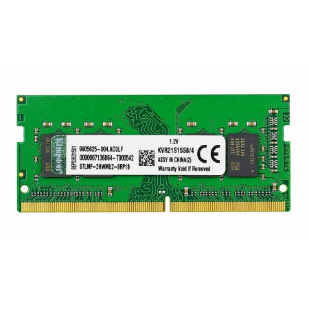 Оперативна пам'ять SODIMM DDR4 2133 4Gb для ноутбука 1.2v PC4-17000 KVR21S15S8/4