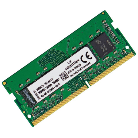 Купити SODIMM DDR4 2400 4Gb для ноутбука 1.2v PC4-19200 KVR24S17S8