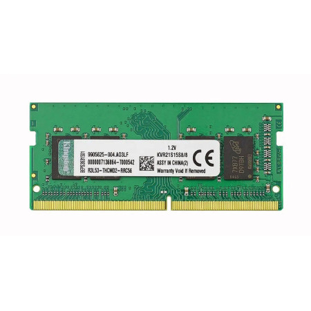 Оперативна пам'ять SODIMM DDR4 2133 8Gb для ноутбука 1.2v PC4-17000 KVR21S15S8/8