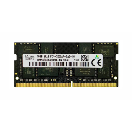 Оперативна пам'ять SODIMM DDR4 3200 16Gb для ноутбука 1.2v PC4-25600 HMA82GS6AFR8N-XN
