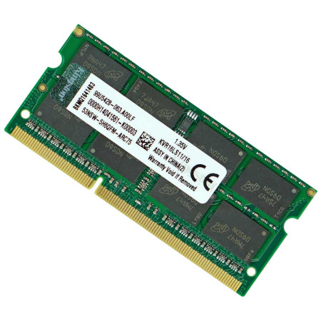 Оперативна пам'ять SODIMM DDR3L 1600 16Gb однією планкою для ноутбука 1.35v PC3L-12800 KVR16LS11/16