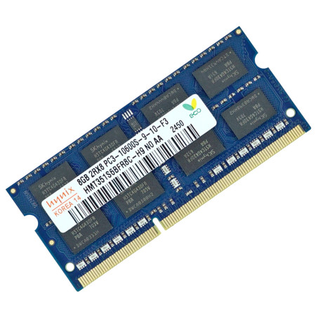 Оперативна пам'ять SODIMM DDR3 1333 8Gb для ноутбука 1.5v PC3-10600 HMT351S6BFR8C-H9