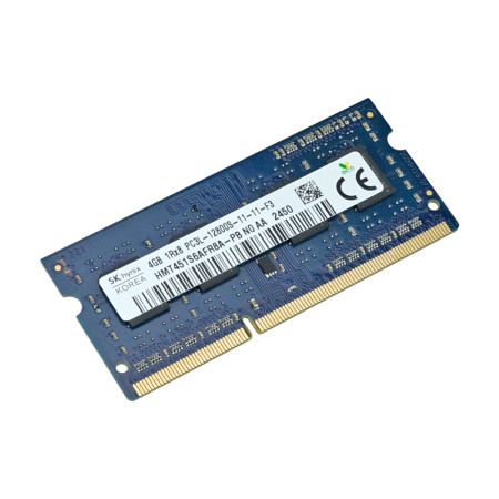 Оперативна пам'ять SODIMM DDR3L 1600 4Gb для ноутбука 1.35v PC3L-12800 HMT451S6AFR8A-PB