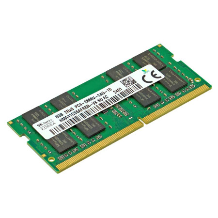 Оперативна пам'ять SODIMM DDR4 2666 8Gb для ноутбука 1.2v PC4-21300 HMA41GS6AFR8N-VK