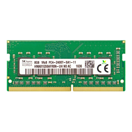 Оперативна пам'ять SODIMM DDR4 2400 8Gb для ноутбука 1.2v PC4-19200 HMA81GS6AFR8N-UH