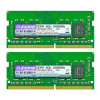 Оперативна пам'ять DDR4 2400 16Gb (kit 2x8Gb) для ноутбука 1.2v PC4-19200 CKD4F24C15S/16