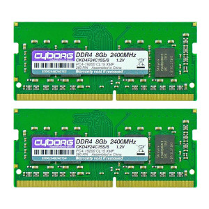 DDR4 2400 16Gb (kit 2x8Gb) для ноутбука 1.2v PC4-19200 CKD4F24C15S/16 - 1 