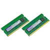 Оперативна пам'ять DDR4 2666 16Gb (kit 2x8Gb) для ноутбука 1.2v PC4-21300 CKD4F26C17S/16