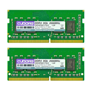 DDR4 2666 16Gb (kit 2x8Gb) для ноутбука 1.2v PC4-21300 CKD4F26C17S/16 - 1 