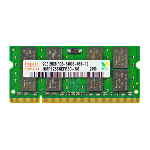 SODIMM DDR2 800 2Gb для ноутбука PC2-6400 HMP125S6EFR8C-S6 - 1 