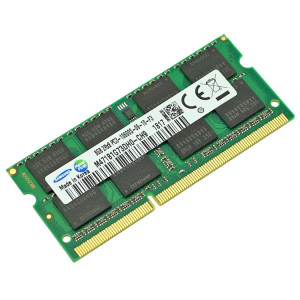 SODIMM DDR3 1333 8Gb для ноутбука 1.5v PC3-10600 Samsung M471B1G73DH0-CH9 - 2 