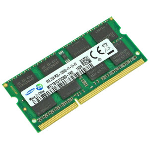 SODIMM DDR3L 1600 8Gb для ноутбука 1.35v PC3L-12800 Samsung M471B1G73DB0-YK0 - 2 