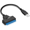 SATA USB перехідник для SSD/HDD диска 2.5/3.5 - шнур (кабель) САТА ЮСБ