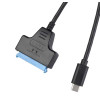 Type C - SATA перехідник для SSD/HDD диска 2.5 - шнур (кабель) САТА ЮСБ