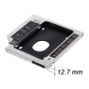 Переходник для SSD/HDD вместо DVD в ноутбук - адаптер для жесткого диска в оптический привод 12.7 мм DW127S