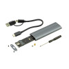 Кишеня для SSD M.2 NVME/NGFF/SATA диска - M2 adapter-перехідник на USB Type-C