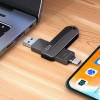 Зовнішній диск SSD 256GB USB 3.2 Type-A/USB Type-C – портативний твердотільний накопичувач DM US580-256