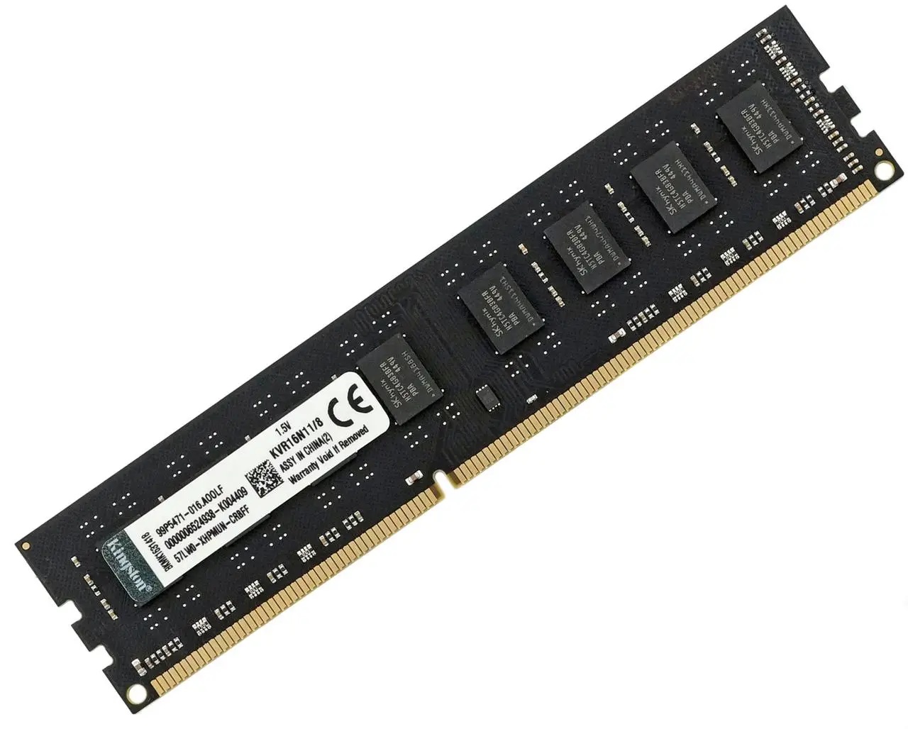 KVR16N11/8 8GB PC3-12800 メモリ　5枚 Купить DDR3 1600 8Gb PC3-12800 1.5V (8192MB) KVR16N11/8-BWB по