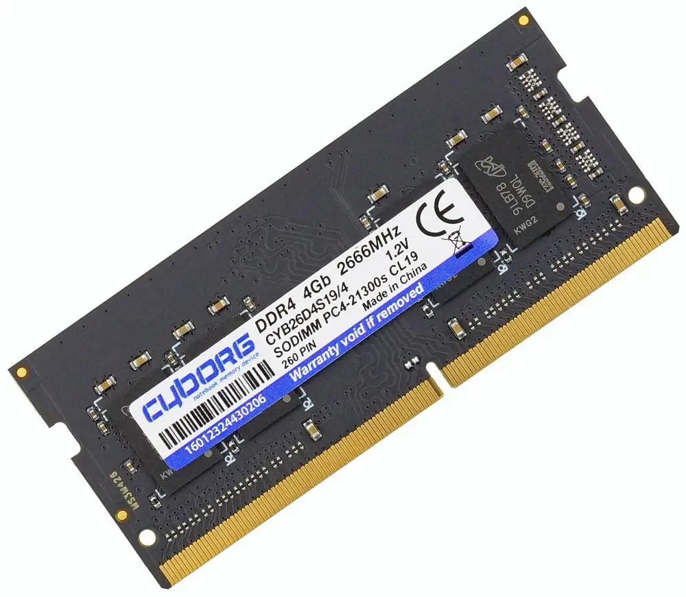 DDR4 4GB×5枚セット ddr4-4gb-2666-sodimm-cyborg-