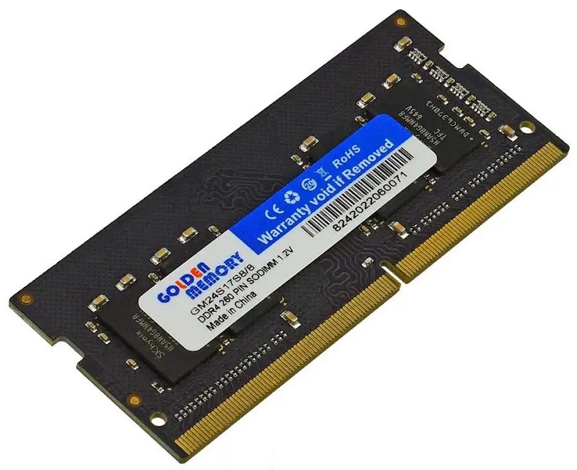 Купить SODIMM DDR4 2400 8Gb для ноутбука 1.2v PC4-19200 GM24S17S8